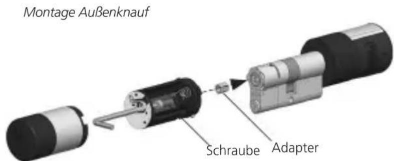 Burg Wächter secuENTRY 7116 DUO - Gehen Sie beim Einbau wie folgt vor: - 5