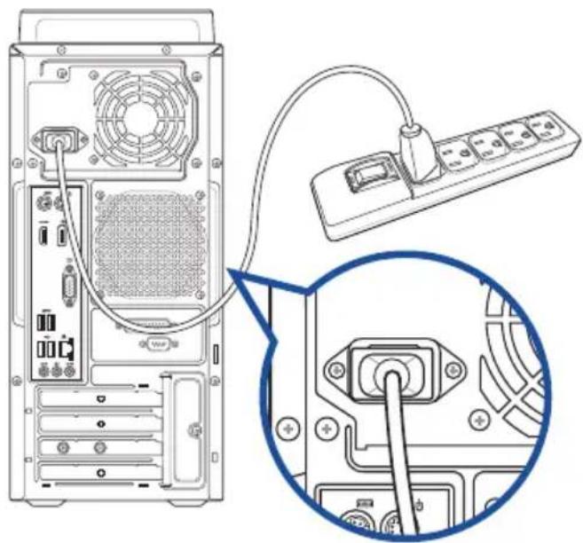 ASUS S500TE - การเชื่อมต่อสายไฟต่างๆ - 1