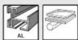 FESTOOL TS 60 KEBQ - Farve Materiale Symbol - 3