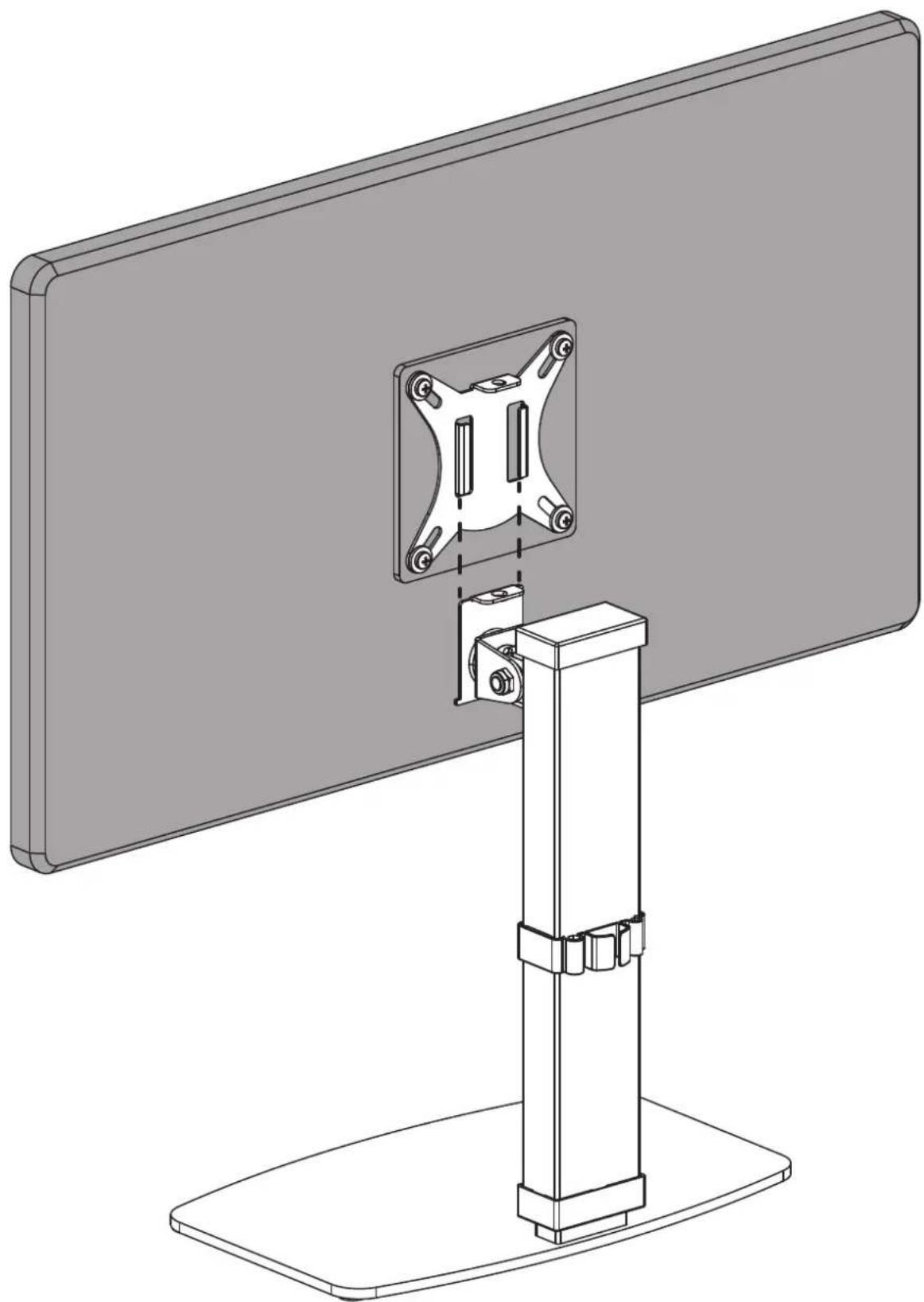 Kanto DTS1000 - Hang Monitor Accochez le moniteur Colgar el monitor - 1