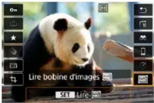 Lire bobine d'images SET Lire