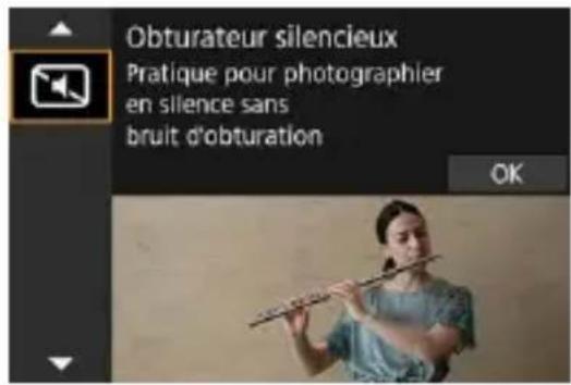 Obturateur silencieux Pratique pour photographier en silence sans bruit d'obturation OK