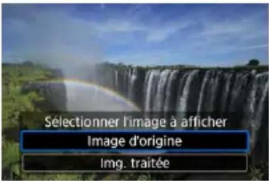 Sélectionner l'image à afficher Image d'origine Img. traitée