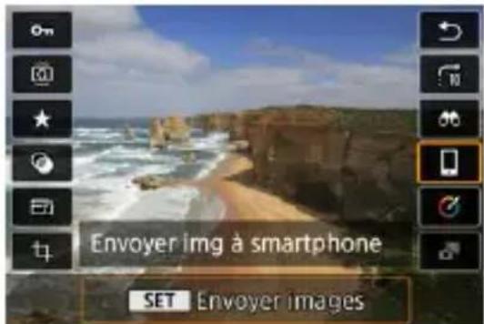 Envoyer img à smartphone SET Envoyer images