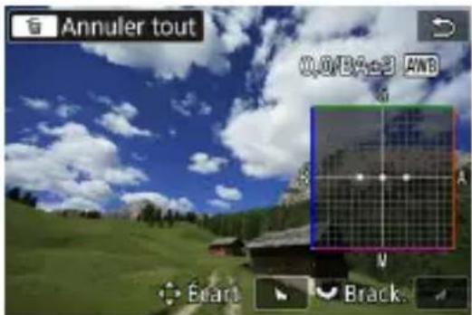 Annuler tout 0,0 B4=3 ANB Écart Brack