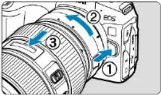 CANON EOS R8 - Fixez la bague d'adaptation sur l'appareil photo. - 3