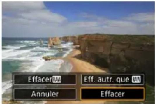 Effacer2M Annuler Eff. autr. que Effacer