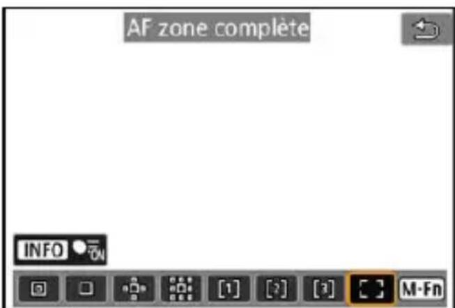 AF zone complète INFO ON [1] [2] [3] M·Fn