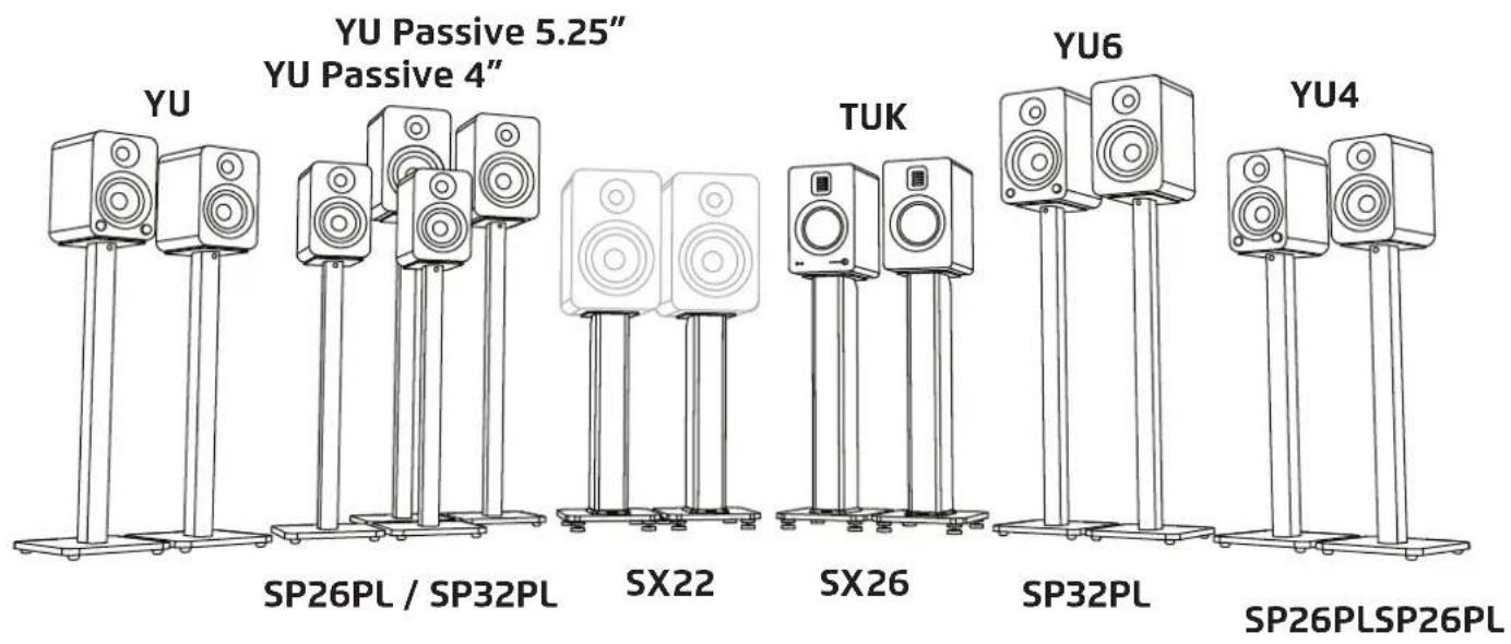 YU Passive 5.25" YU Passive 4" YU SP26PL / SP32PL SX22 TUK SX26 YU6 SP32PL YU4 SP26PLSP26PL