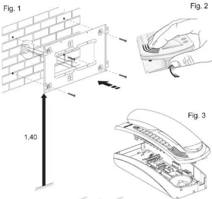 Vimar ELVOX 68IAR - INSTALLATIONSHINWEISE - 1