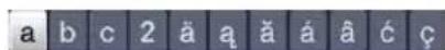 TECHNISAT Technistar S5 - Virtual keyboard - 9