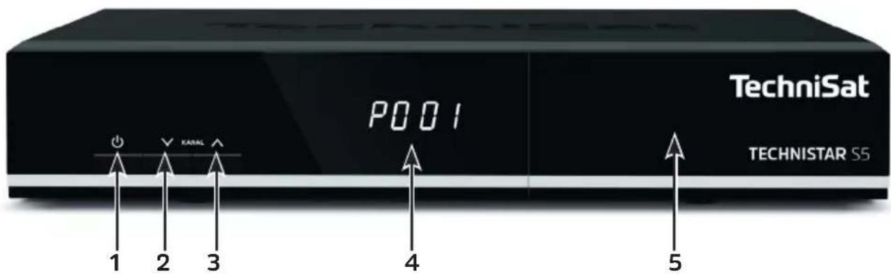 TechniSat P001 TECHNISTAR S5 1 2 3 4 5