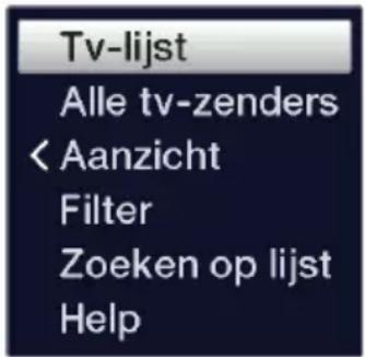 TECHNISAT Technistar S5 - Optie selecteren - 1