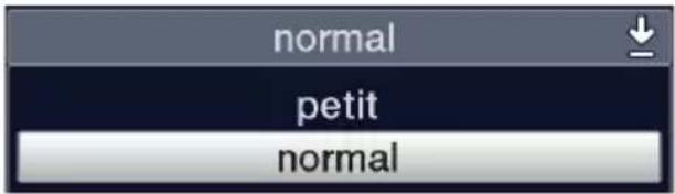 normal petit normal