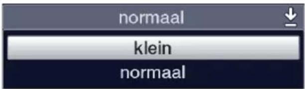 normaal klein normaal