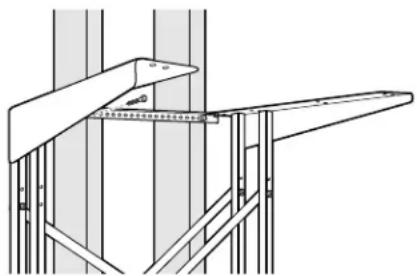 GE DSR24RWWH - ⑦ LOCATE MOUNTING HOLES - 1