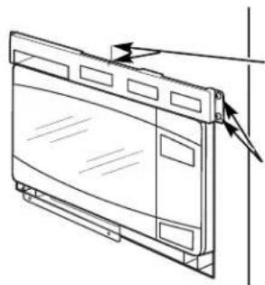 GE JX2027DMCC - INSTALL THE TOP BRACKET - 1