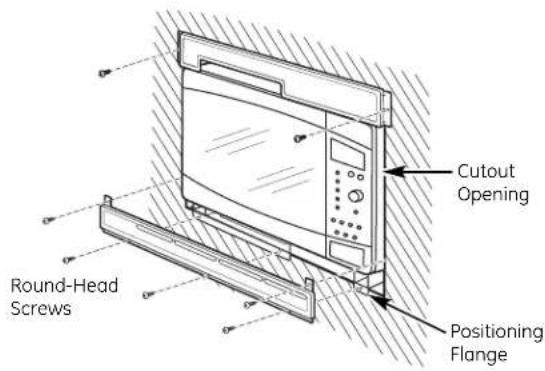 GE Profile JX1530CCH - ☐ 7 INSTALL THE BOTTOM BRACKET AND SECURE THE TOP BRACKET - 1