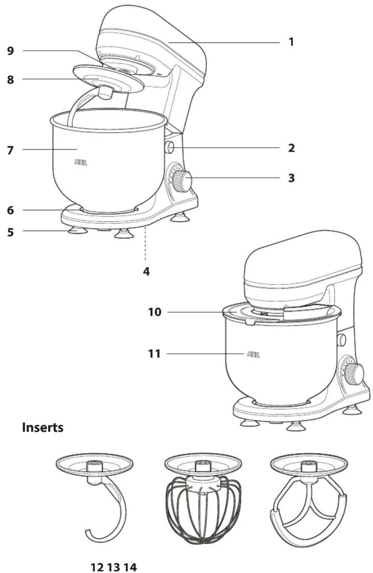 ADE KA 21002 - Inserts - 1
