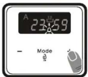 von Reiter VREB75086 - Einstellen der Alarmzeit - 2