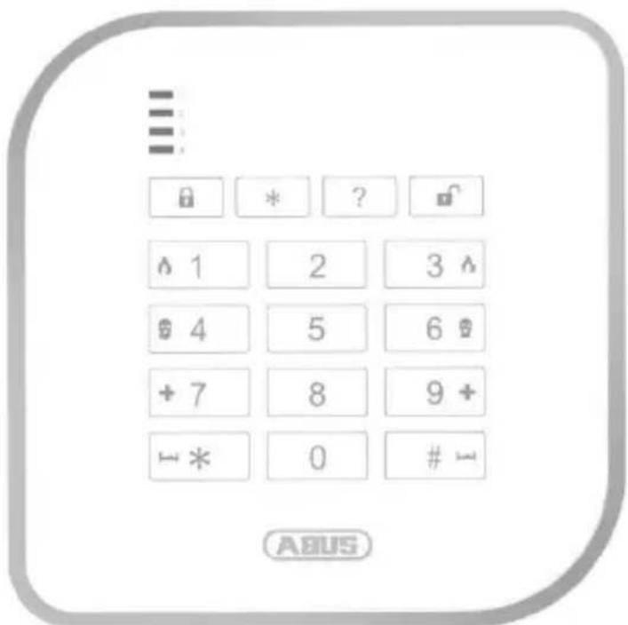 ABUS FUBE50001 - Secvest wireless control panel - 1