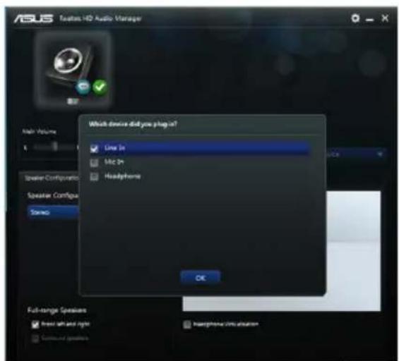 ASUS ProArt Station PD5 PD500TC - ในการเปลี่ยนเป็นการส่งข้อมูลเสียงภายนอก: - 3