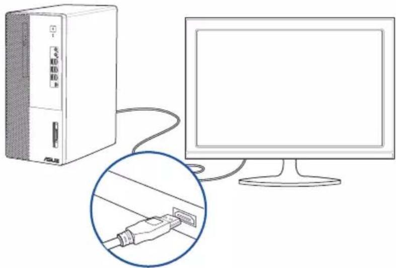 ASUS D500MD - การเชื่อมต่อ HDTV - 2