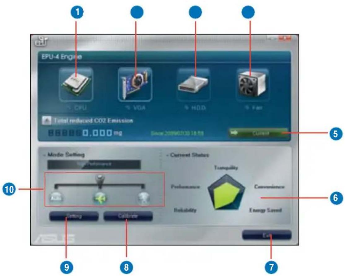 ASUS Essentio CM1730 - To launch ASUS EPU-4: - 4