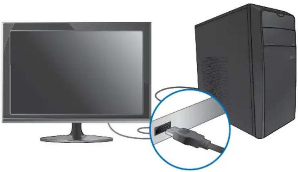 ASUS Essentio CM1730 - Connector un téléviseur HD - 2