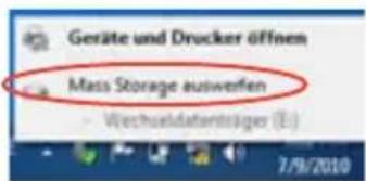 ASUS Essentio CM1730 - So entfernen Sie einen USB-Datenträger: - 1