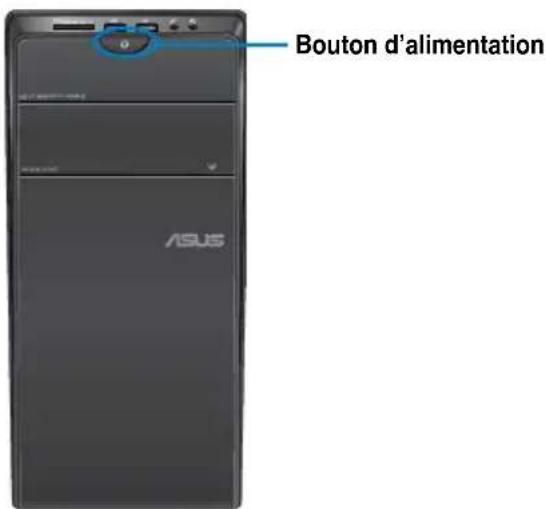 ASUS Essentio CM1730 - Pour allumer votre ordinateur : - 1