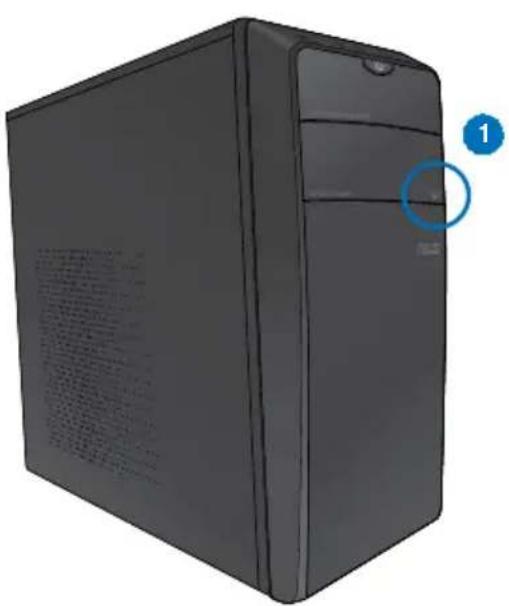 ASUS Essentio CM1730 - Using the optical drive - 1