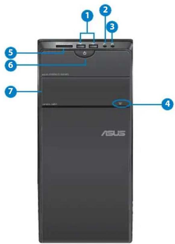 ASUS Essentio CM1730 - Vorderseite - 1