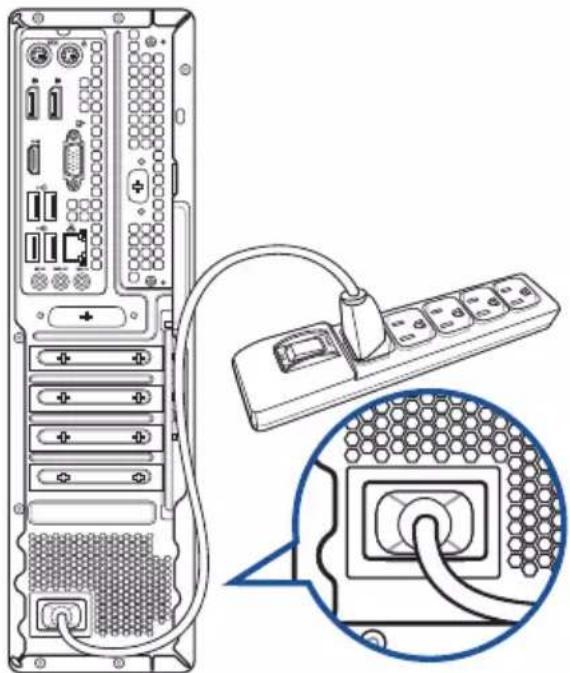 ASUS S500SD - การเชื่อมต่อแบ้นพิมพ์ USB และมาส์ USB - 2