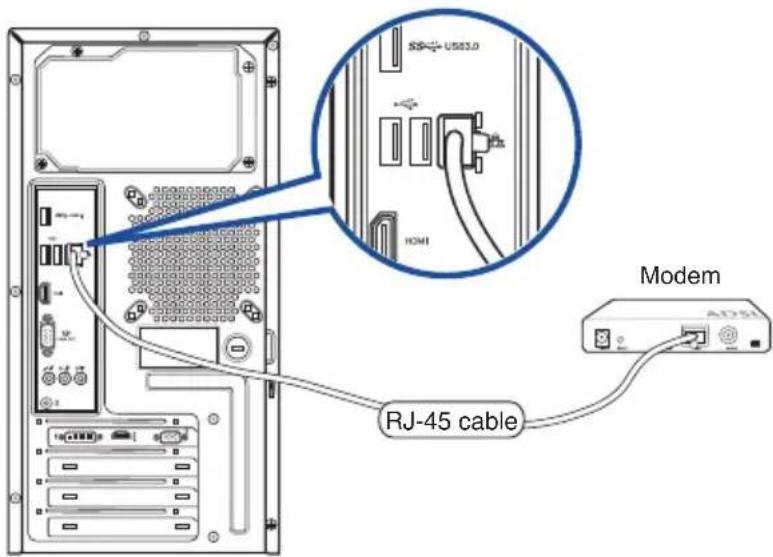 ASUS A31AN - Connexion via un modem câble/ADSL - 2