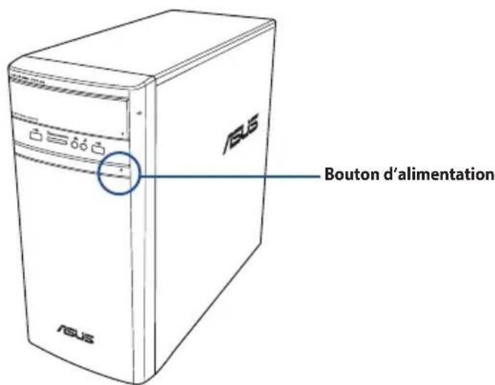 ASUS A31AN - Pour allumer votre ordinateur : - 1