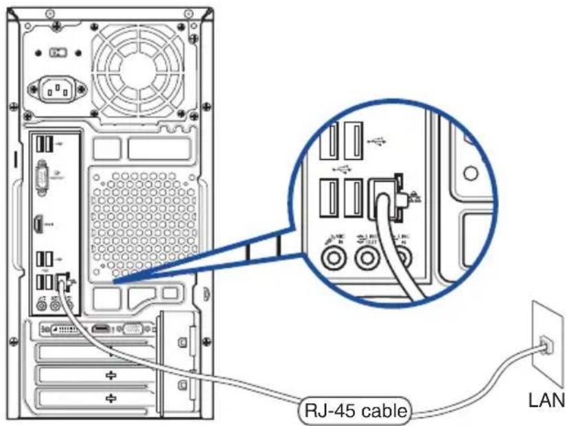 ASUS A31BD - Pour vous connecter à un réseau local : - 1