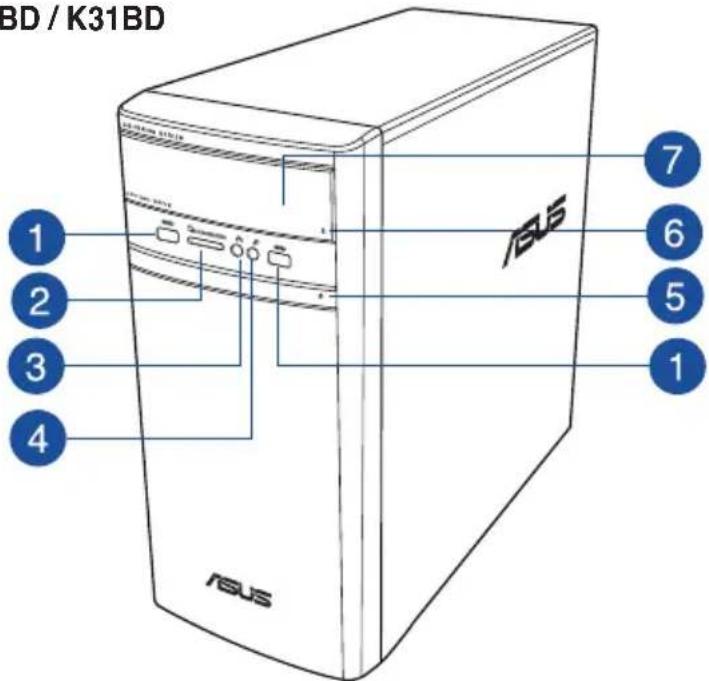 ASUS A31BD - Panneau avant - 1