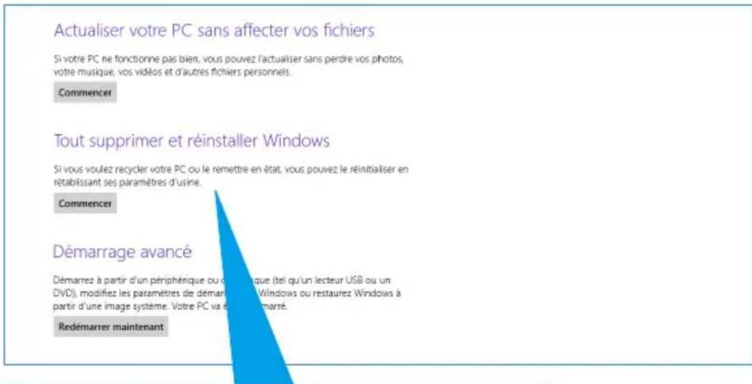 ASUS A31BD - Tout supprimer et réinstaller Windows - 3