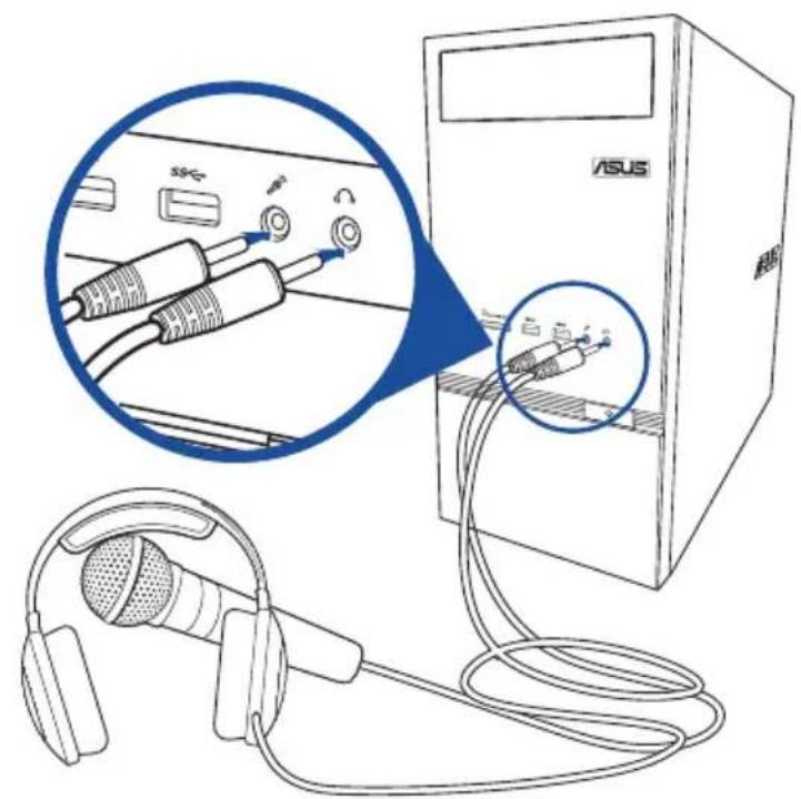 ASUS A31AMJ - Connector un casque audio ou un micro - 2