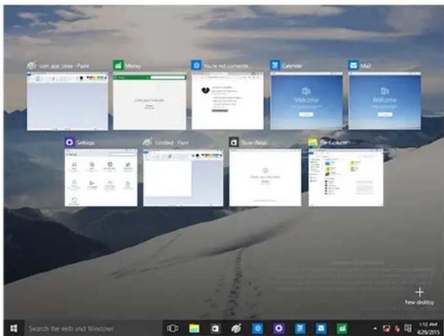 ASUS A31AMJ - Utiliser la vue des tâches - 1