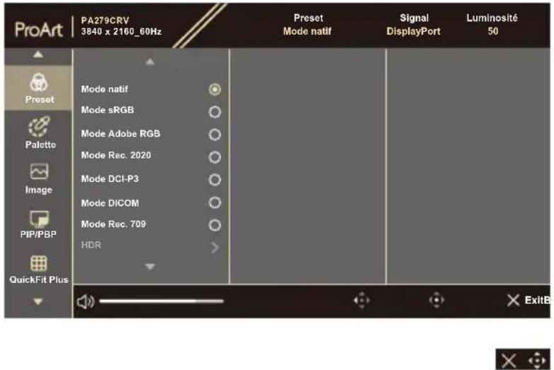 ASUS ProArt PA279CRV - Comment faire pour reconfigurer - 1