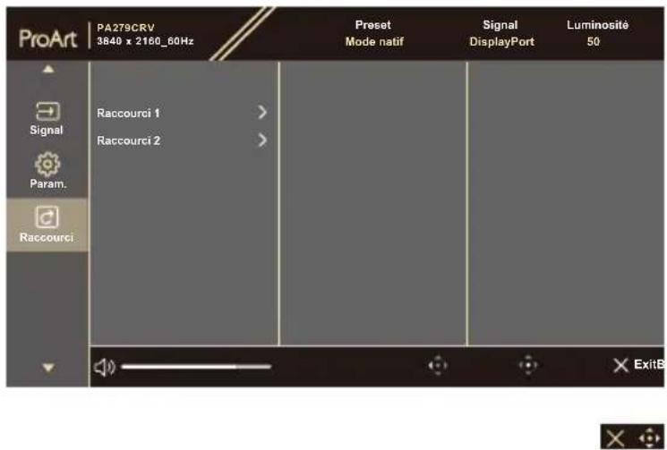 ASUS ProArt PA279CRV - Raccourci - 1
