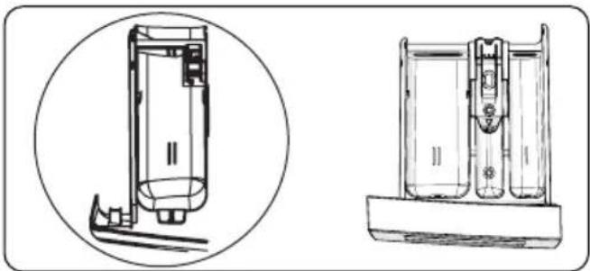 SHARP ESNIB814BWBDE - Compartiments - 1