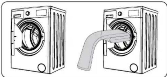 SHARP ESNIB814BWBDE - Inserimento del bucato nell'apparecchio - 1