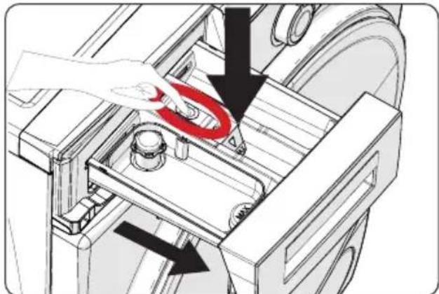 SHARP ESNIB814BWBDE - Detergent Drawer - 2
