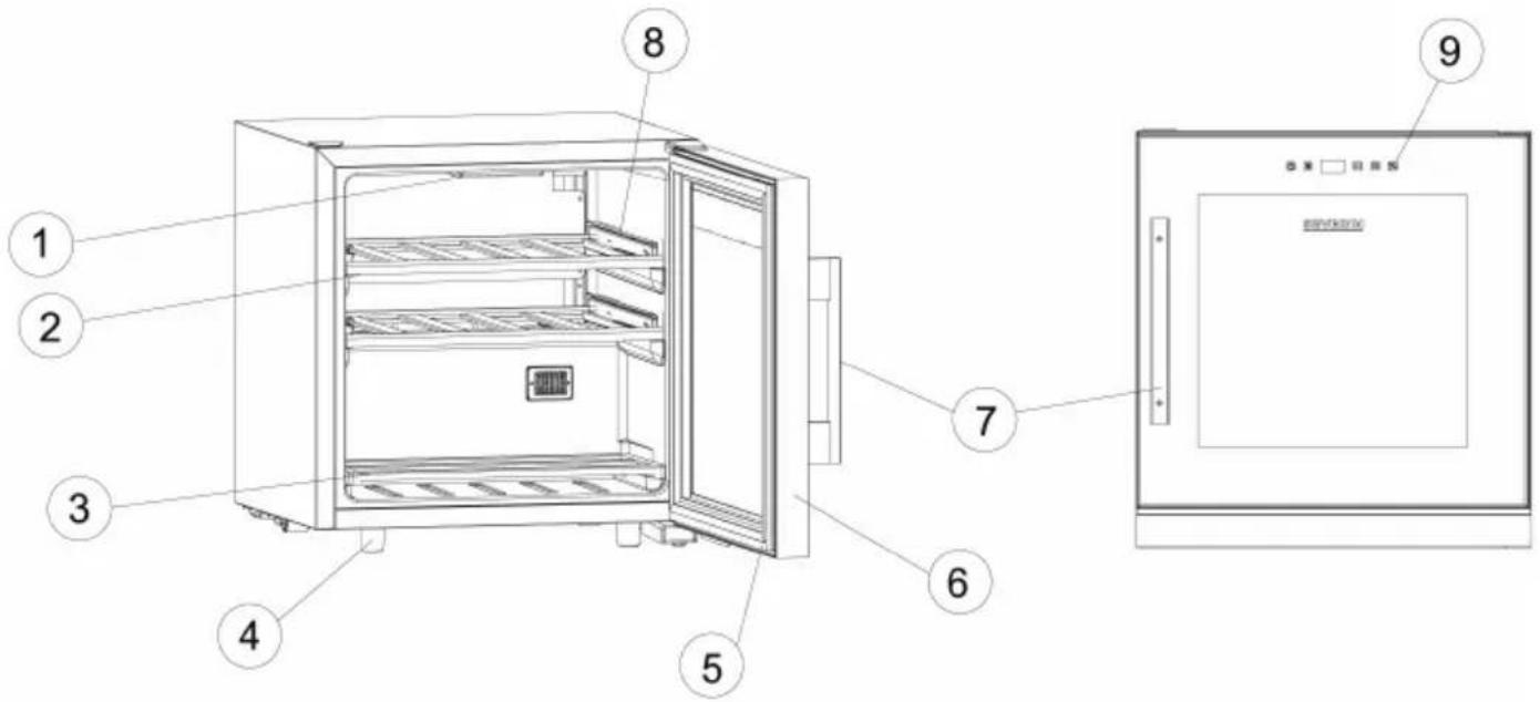 SEVERIN WKS 8892 - Descrizione dell'apparecchio - 1