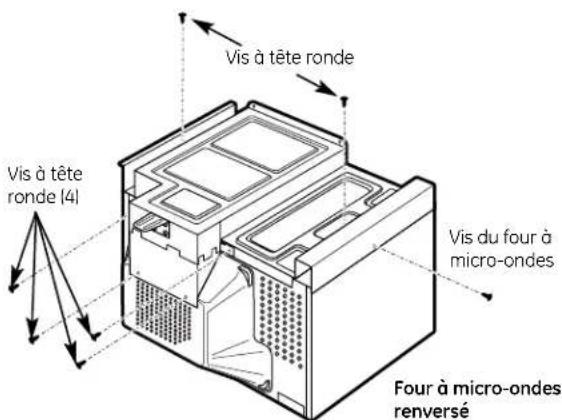 GE JX1530DMBB - □ MONTAGE DU CONDUIT INFÉRIEUR DU FOUR À MICRO-ONDES - 3