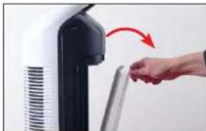 BONECO P300 - REMOVING A USED UV LAMP - 3