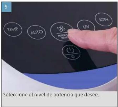 BONECO P300 - PUESTA EN MARCHA Y DESCONEXION - 5